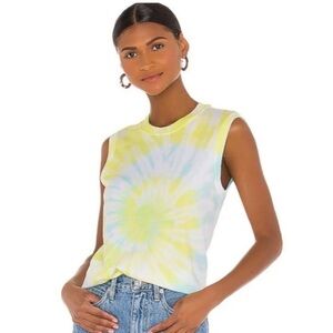 ATM Anthony Thomas Melillo Cotton Tie-Dyed Tank Top